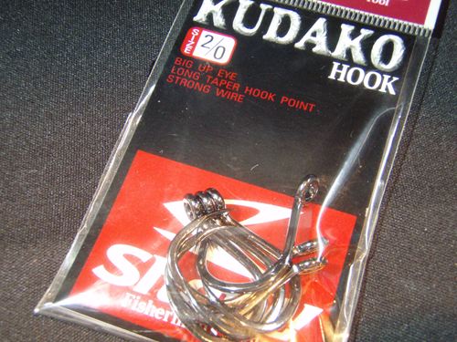 KUDAK HOOK/BLCK 2/0