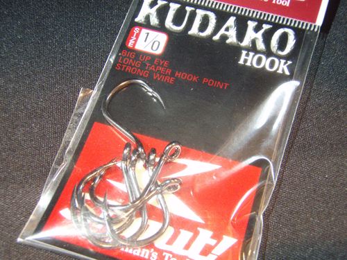 KUDAK HOOK/BLCK 1/0