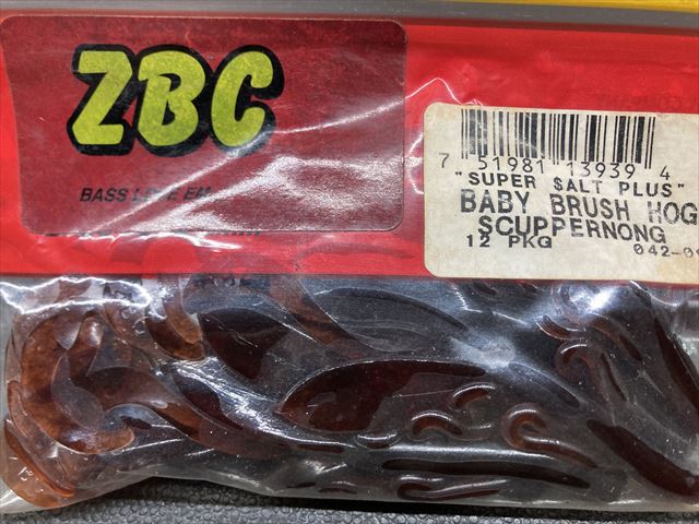 ZBC SUPER SALT PLUS BABY BRUSH HOG#SCUPPERNONG(特価)